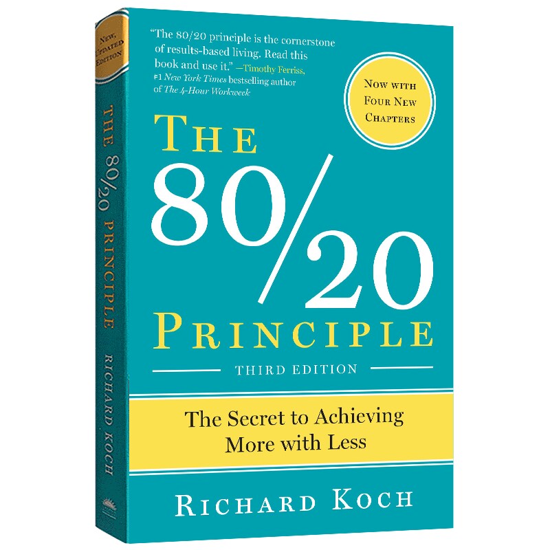 二八法则 英文原版管理书籍 The 80/20 Principle 理查德科克 Richard Koch 英文版 正版进口书