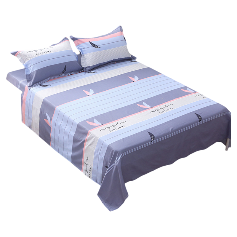 床单单件纯棉学生宿舍单人100%全棉床单男1.5米双人床被单四季厚