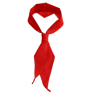 小学生红领巾棉布批发不缩水褪色1.2米学校通用标准3-6年级红领巾