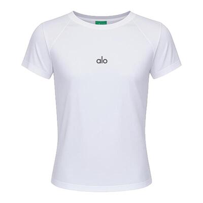 aloactive速干瑜伽服透气弹力T恤