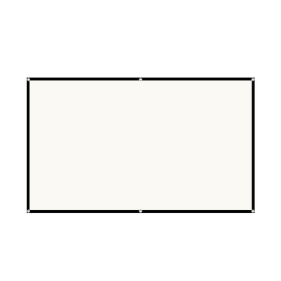 【大角度160度】免打孔抗光幕布