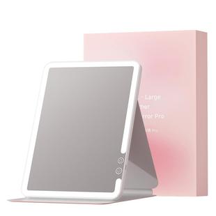 DOCO化妆镜便携折叠镜子led带灯美妆台式桌面智能梳妆镜生日礼物