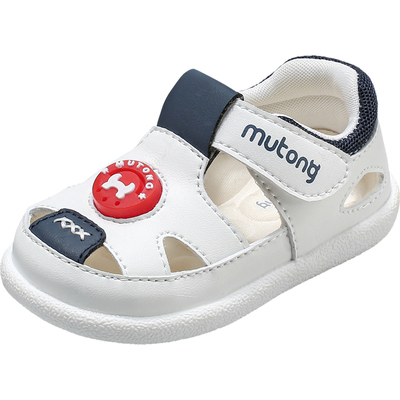 牧童镂空透气宝宝学步鞋