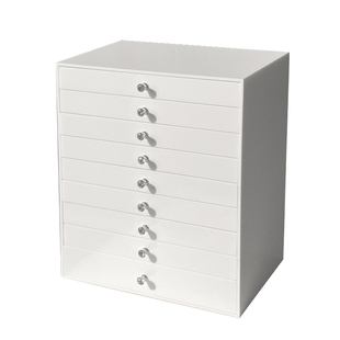 珠宝首饰盒子轻奢高档大容量五金三金项链耳钉手饰品首饰盒收纳盒