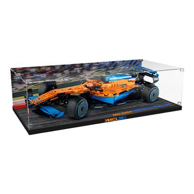 pop展示盒适用乐高迈凯伦F1赛车