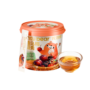 花田熊山楂乌梅三豆饮苹果膏水夏季饮品0添加白砂糖儿童独立包装