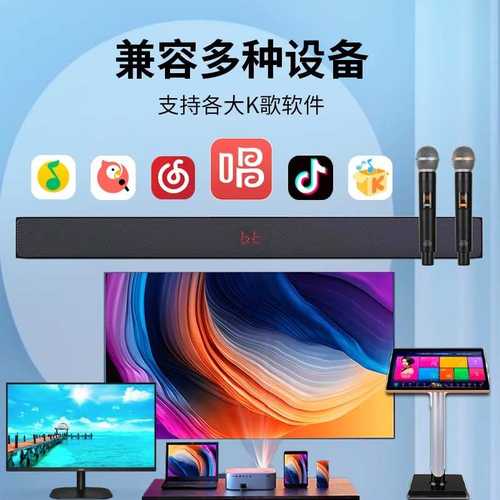 唱吧小巨蛋L11家庭ktv音响套装桌面电视点歌一体机卡拉OK唱歌家用