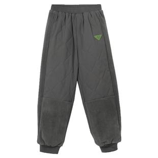 咕噜日记儿童棉裤外穿男女童三层夹棉裤子加绒加厚保暖运动裤防水