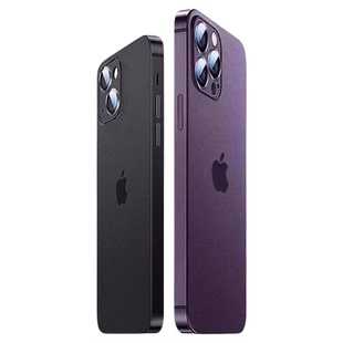 【超薄裸机】开晖适用苹果14手机壳iPhone16promax新款14pro磨砂17保护套15防摔13高级感12带外壳air散热女ip