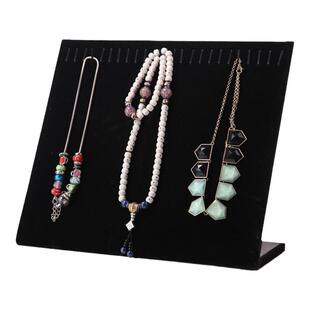 绒布耳环展示架首饰架立式牌耳钉戒指项链架收纳板珠宝饰品道具架