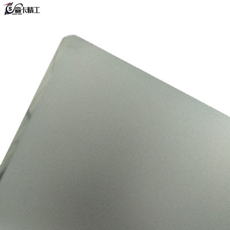PVC磨砂钢板304不绣钢板镜面板材A4层压钢板粗砂细砂中砂哑光钢板