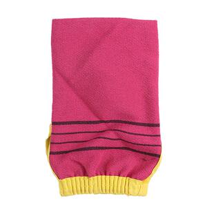 韩国搓澡巾双面洗澡手套超薄款细沙单层家用强力搓泥神器下灰澡巾