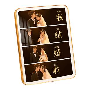 相框摆台六联定制洗照片加打印成结婚创意婚纱照宫格组合挂墙