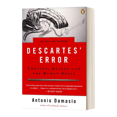 英文原版 Descartes' Error 笛卡尔的错误 情绪 推理和大脑 英文版 进口英语原版书籍