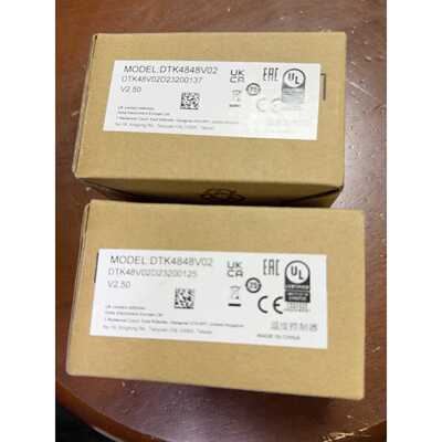 议价全新原装台达温控器DTK4848V02，工程剩余现货，带原包
