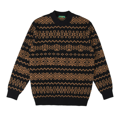 雷迪波尔牦牛绒半高领针织毛衣男