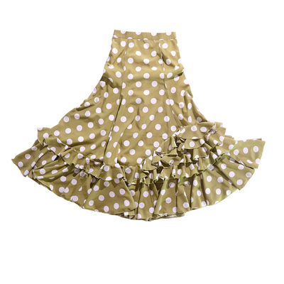 舞蹈服品牌热销Flamenco弗拉门戈舞裙包臀多层荷叶边裙DTT49