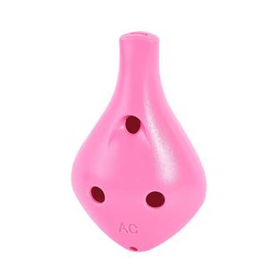 6孔中音C调陶笛初学者入门专业AC树脂六孔笛子学生儿童吹奏类乐器