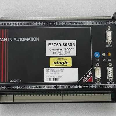 Elrest CAN IN AUTOMATION ELACAN II E2760-80306 SCOC Controll