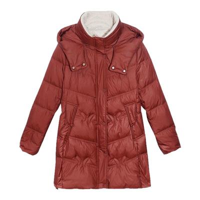 中老年大码羽绒棉服外套妈妈棉衣