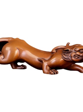 徽匠铜韵貔貅祥瑞开业办公桌