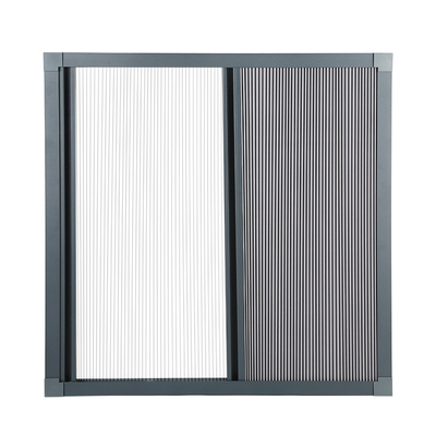 带边框推拉式免打孔内嵌蜂巢帘