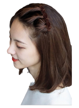 2026新款编发发夹边夹侧边刘海夹短发烫发发卡扎发神器卡子头饰女
