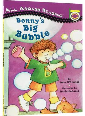 【送音频】Benny's Big Bubble 少儿读物 亲子启蒙读物 英文原版
