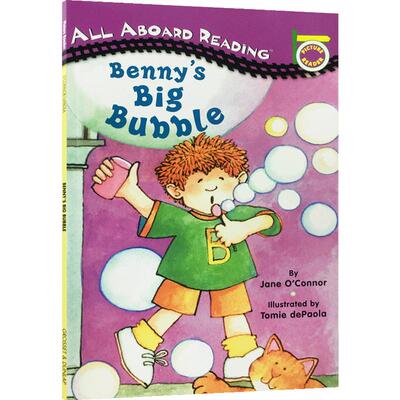 【送音频】Benny's Big Bubble 少儿读物 亲子启蒙读物 英文原版