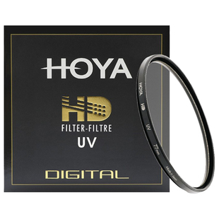 HOYA豪雅HD高清UV镜16层多层镀膜82/77/72/67/62/58/55/52/49/46/43/37mm适用于佳能尼康相机索尼微单反滤镜