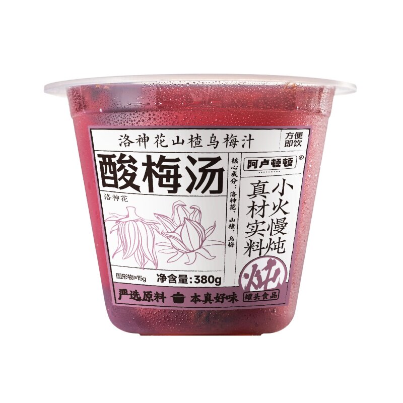 阿卢顿顿酸梅汤380g洛神花山楂