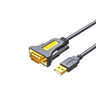 绿联USB转RS232串口线DB9针打印机pl2303通讯com收银台连接CR104