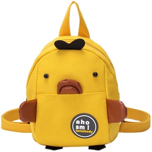 儿童婴幼儿园1-3岁2小书包宝宝男女孩背包迷你卡通帆布双肩包包