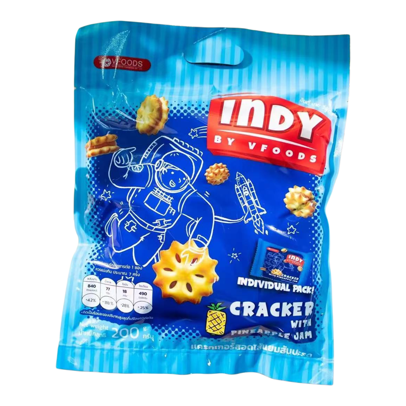 泰国进口Vfoods菠萝夹心饼干