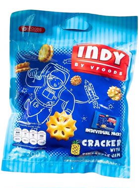 泰国进口Vfoods菠萝夹心饼干