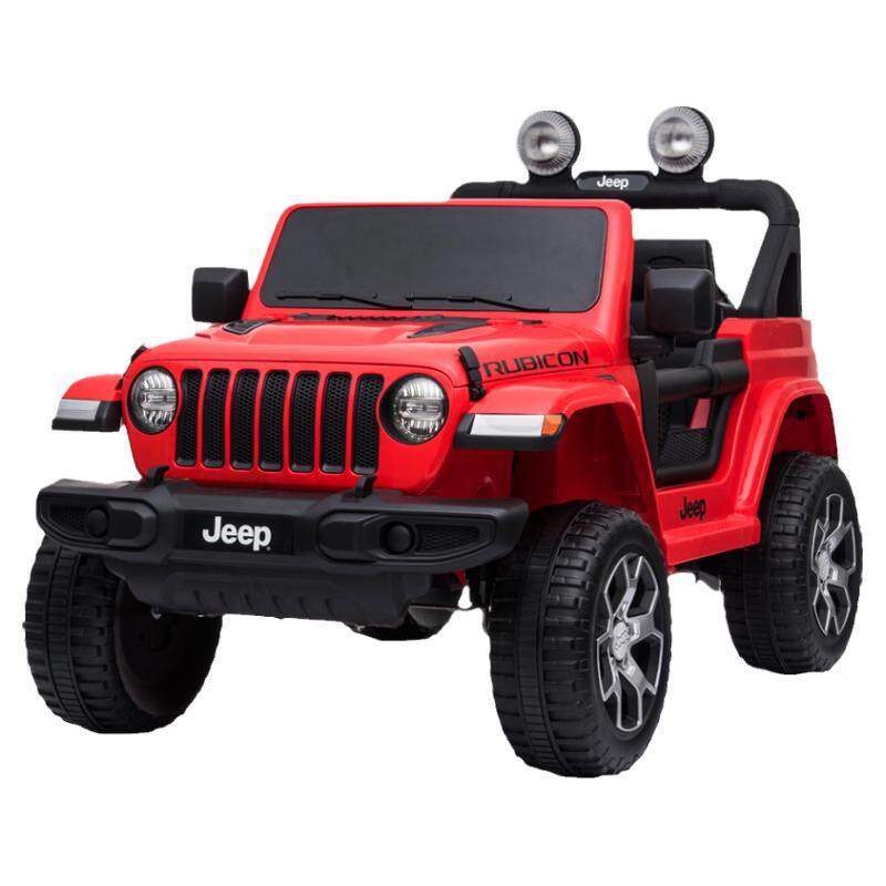 儿童电动车宝宝四轮玩具车JEEP吉普四驱越野车小孩可坐人遥控汽车