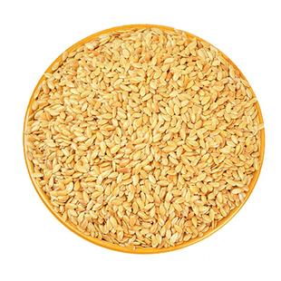 黄金亚麻籽袋装5斤散装杂粮五谷胡麻仁金色生亚麻籽壳榨油炒代餐