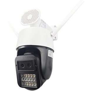 免流量摄像头户外无需网络来人提醒自动亮灯语音报警4g监控摄影头