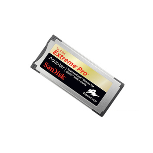 闪迪SanDisk SD卡/SDHC 读卡器Express Card adaper SDDR-300-RG5