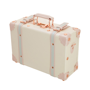 复古手提箱可爱女生密码箱小收纳箱短途行李箱嫁娶箱化妆箱工具箱