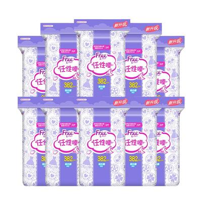飞亲肤立围棉柔加长夜用卫生巾