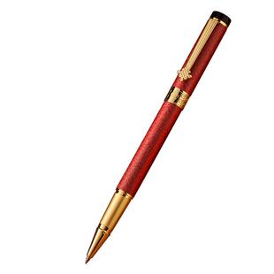 英雄签字笔高档金属重手感宝珠笔高颜值国风商务办公中性笔男士女士礼物碳素黑水笔会议礼品私人定制刻字logo