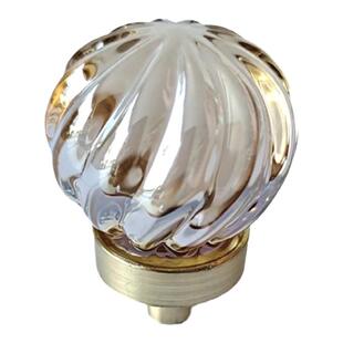 明装热气球法式水晶拉手衣柜门橱柜抽屉把手现代简约透明香槟拉手