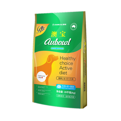 澳宝通用型20kg萨摩耶狗粮金毛