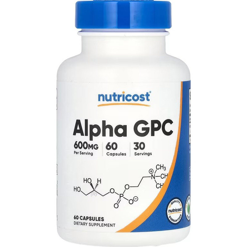 现货美国Nutricost Alpha GPC阿尔法甘油磷酰胆碱认知情绪记忆力