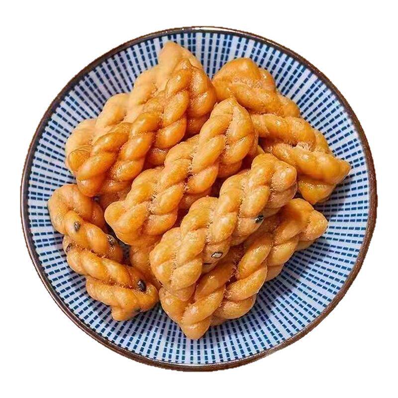 香酥小麻花零食单独包装椒盐红糖手工袋解馋休闲食品饼干好吃整箱