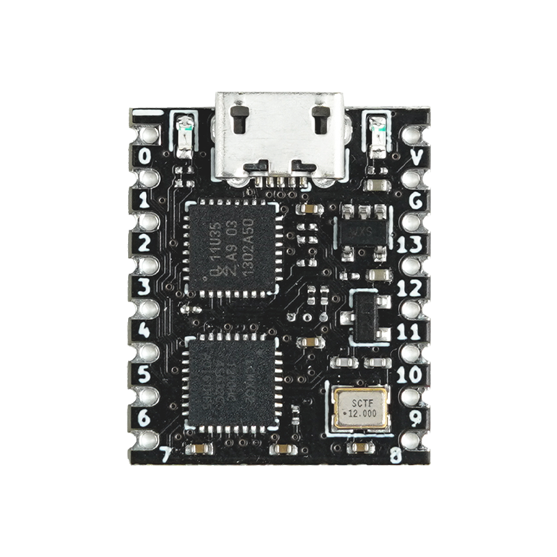 FPGA开发板超小系统板Lattice MXO2-1200 核心板学习板邮票孔模块
