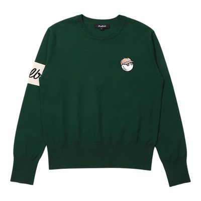 MALBON高尔夫男女同款长袖针织衫