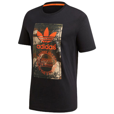 阿迪达斯男士圆领短袖