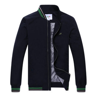 卡帝乐鳄鱼2025秋冬新款大码jacket男士修身棒球服夹克衫男装